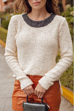 BLUSA PEDRARIA PRETO BLUSA PEDRARIA PRETO