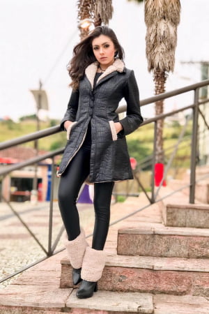 CASACO TREND COAT SHINE CASACO TREND COAT SHINE