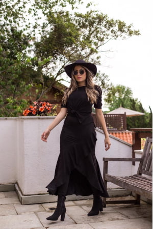 CONJUNTO SUEDE PRETO CONJUNTO SUEDE PRETO