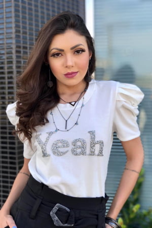 T-SHIRTS ALGODÃO YEAH T-SHIRTS ALGODÃO YEAH